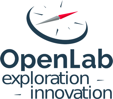 open lab logo exploration inoovation