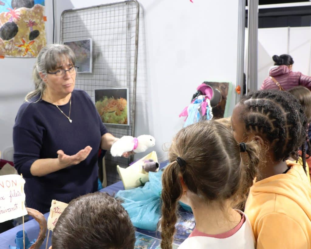 Marie-Paule ou l'art de raconter les déboires des animaux marins...