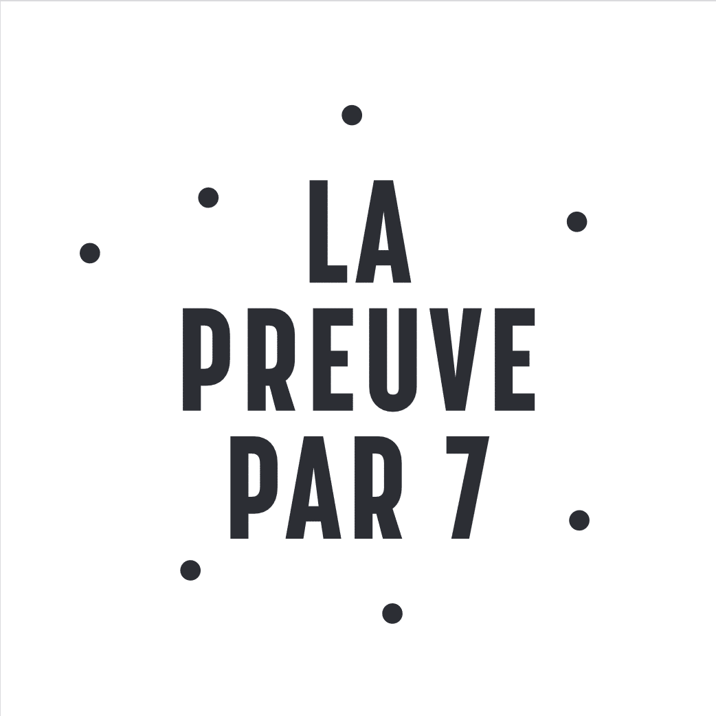 La Preuve par 7 Tikographie