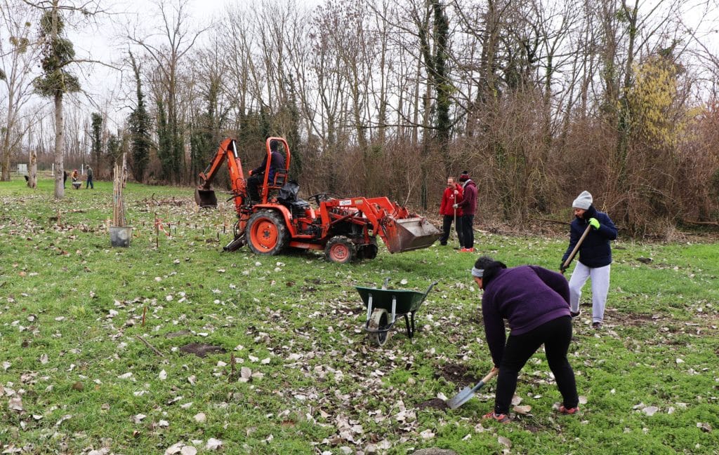 Sur le chantier de Persignat