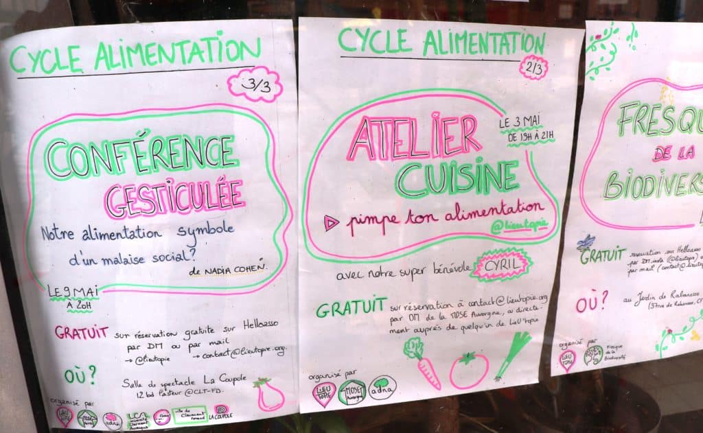 le programme du cycle alimentation