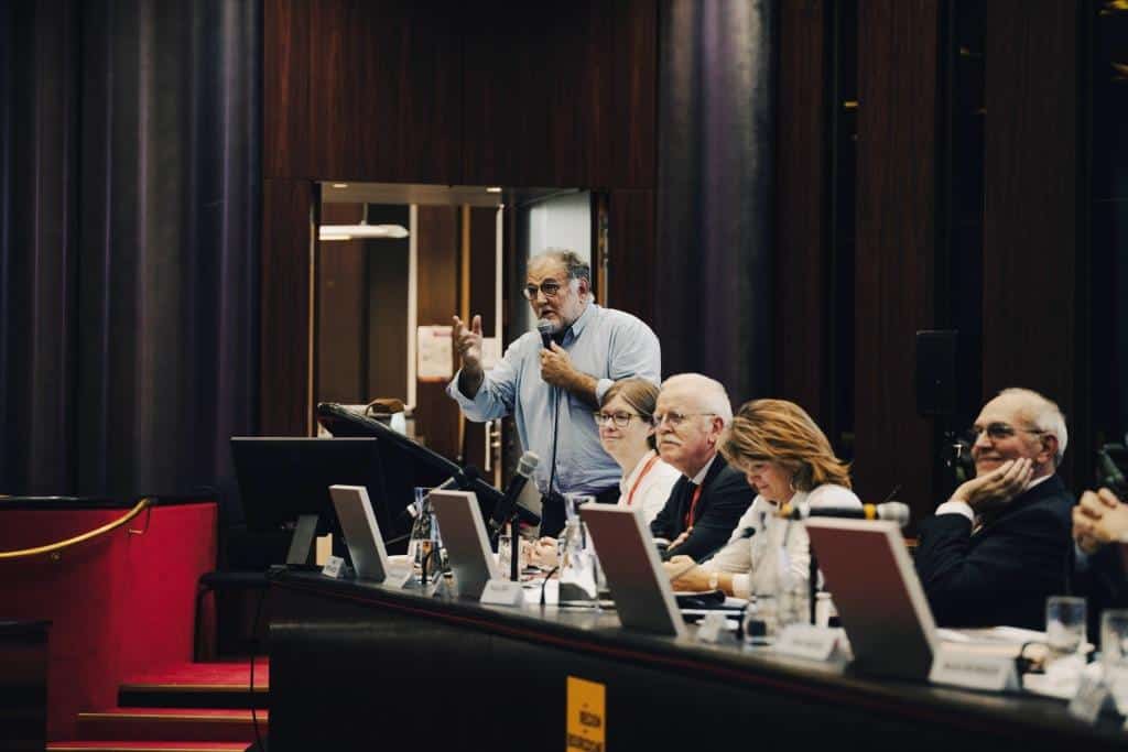 Dominique Jarlier à l'AG des communes forestières