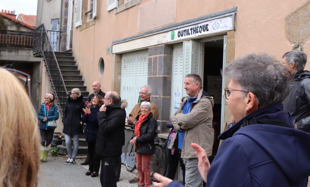 inauguration de l'outilthèque