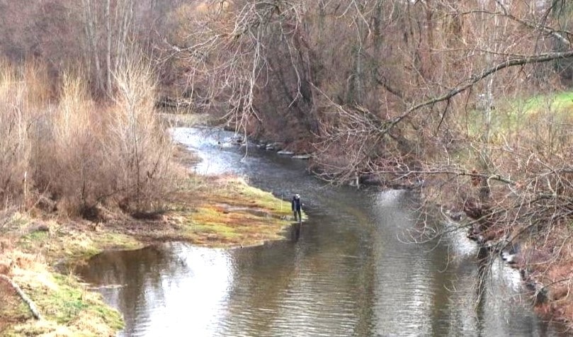 L'Allier avec un pêcheur