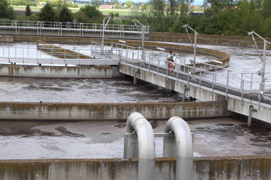 bassin de traitement biologique