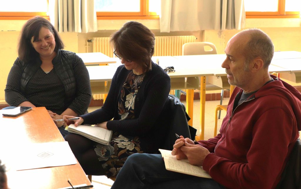 Pascaline Vialle, Valérie Dajoux et Pascal Clerc