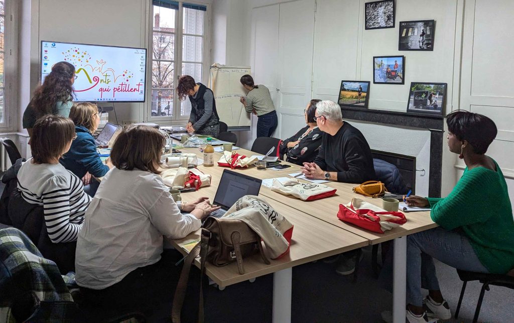 Formation dans les locaux de la Plateforme Mobilité