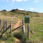 Le puy de Pileyre, vu de l'entrée du site côté Vertaizon