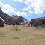 Au pied des pistes, la zone où le ruisseau d'Enfer passe en souterrain