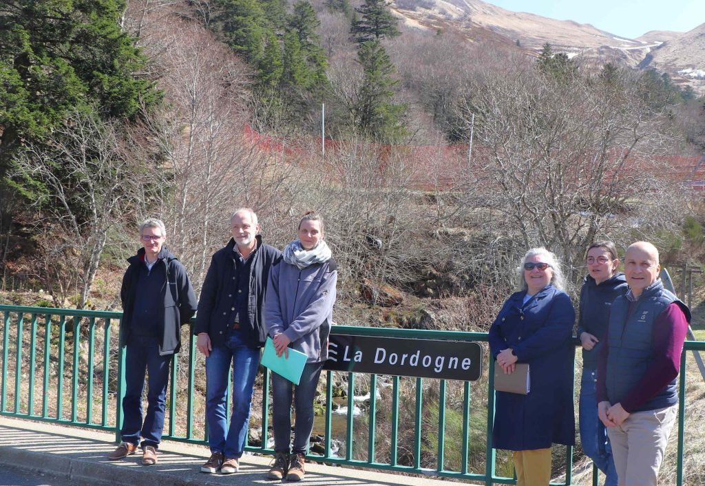 Les équipes d'Epidor, CC Massif du Sancy et Office du tourisme