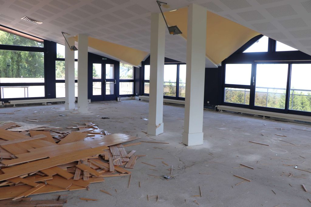 Vue du restaurant dans son "jus" actuel