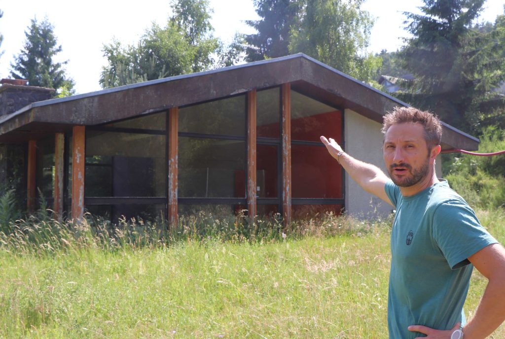 Rémi Jallon présente la salle de sport