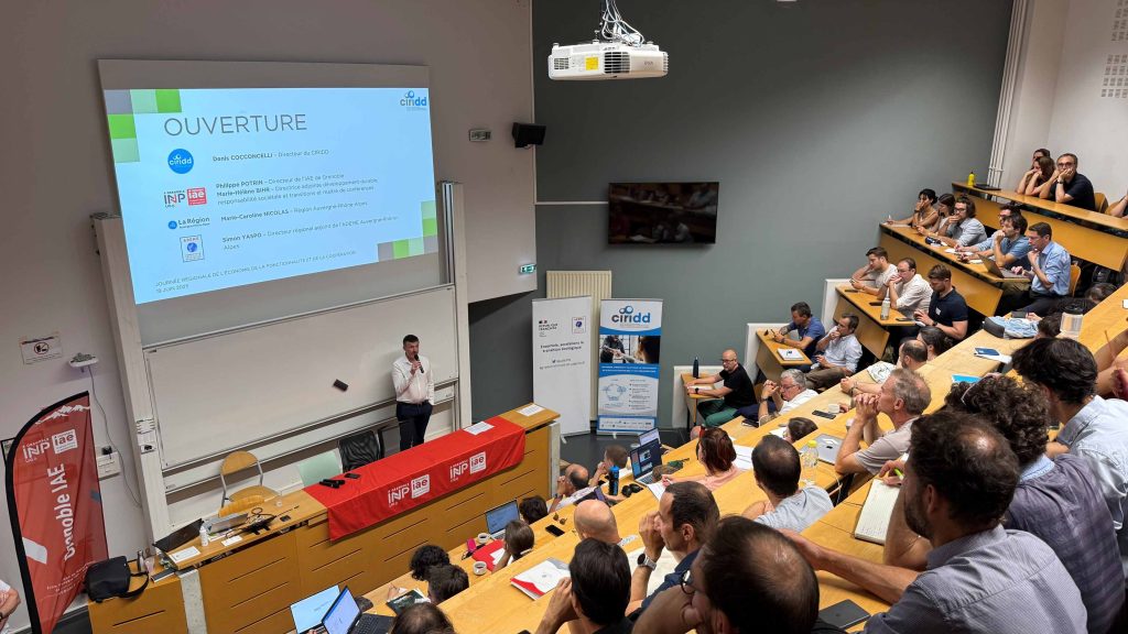 Journée régionale de l’économie de la fonctionnalité et de la coopération (EFC), le 19 juin 2025 à l’IAE de Grenoble