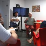 Les deux intervenants face aux participants