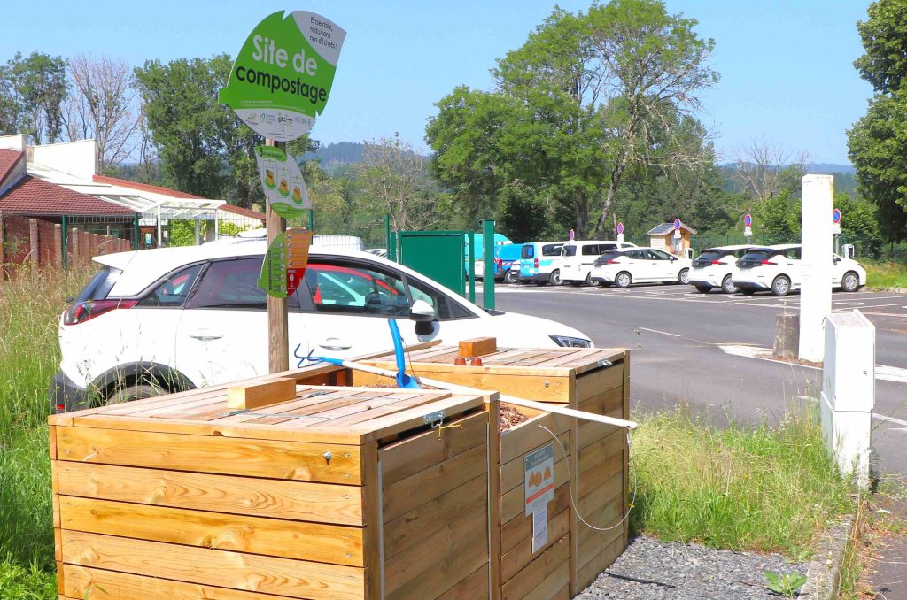 Composteur de la communauté de communes