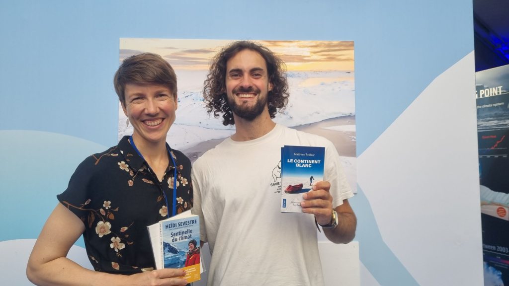Avec Heidi Sevestre