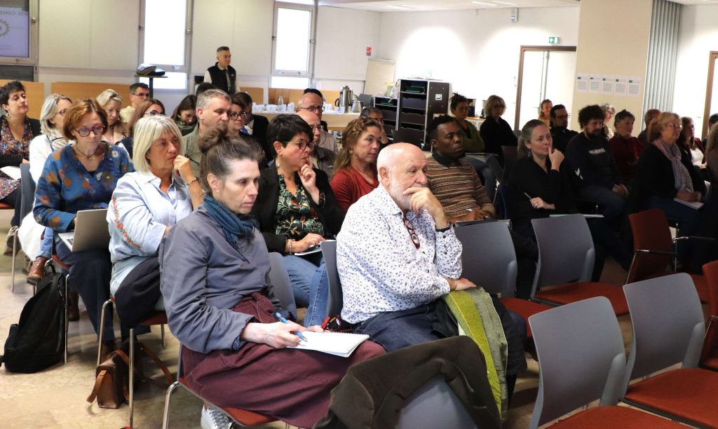 Les participants à l'atelier