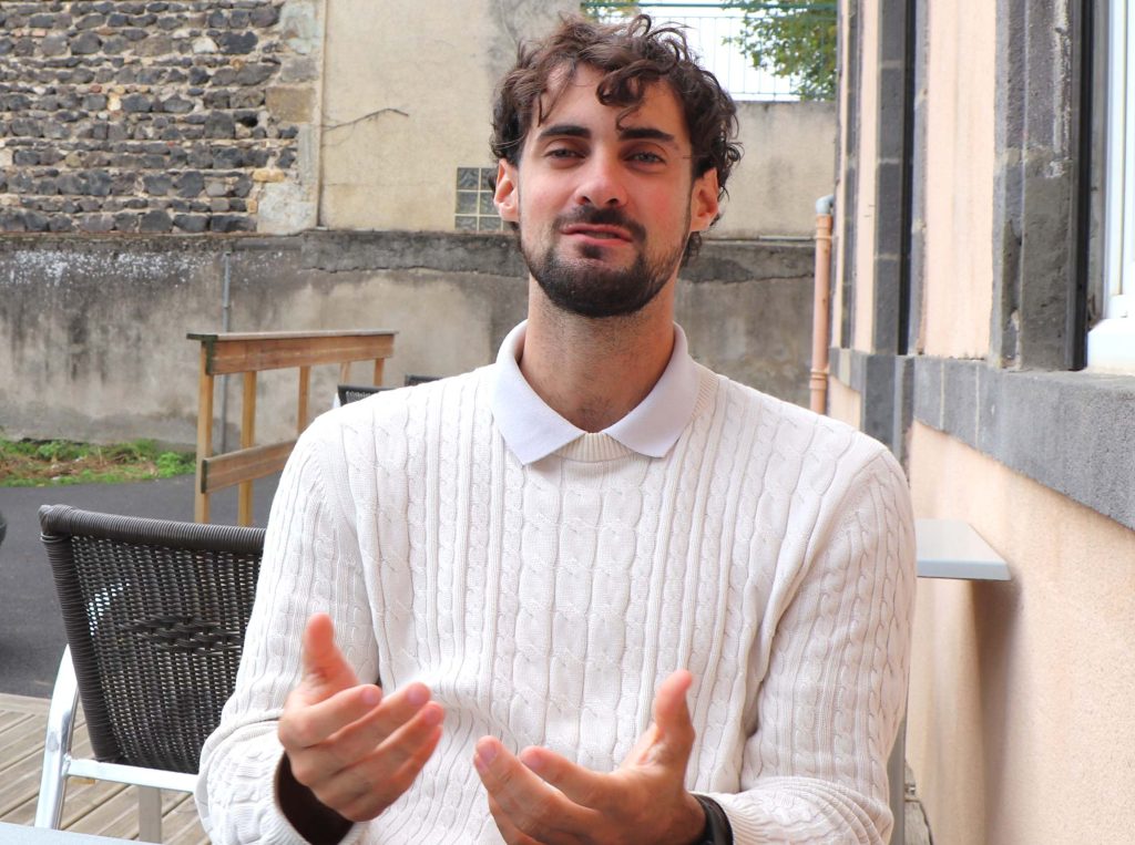 Corentin Senaud en entretien