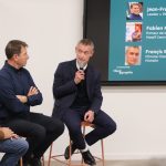 Les trois intervenants pendant la rencontre