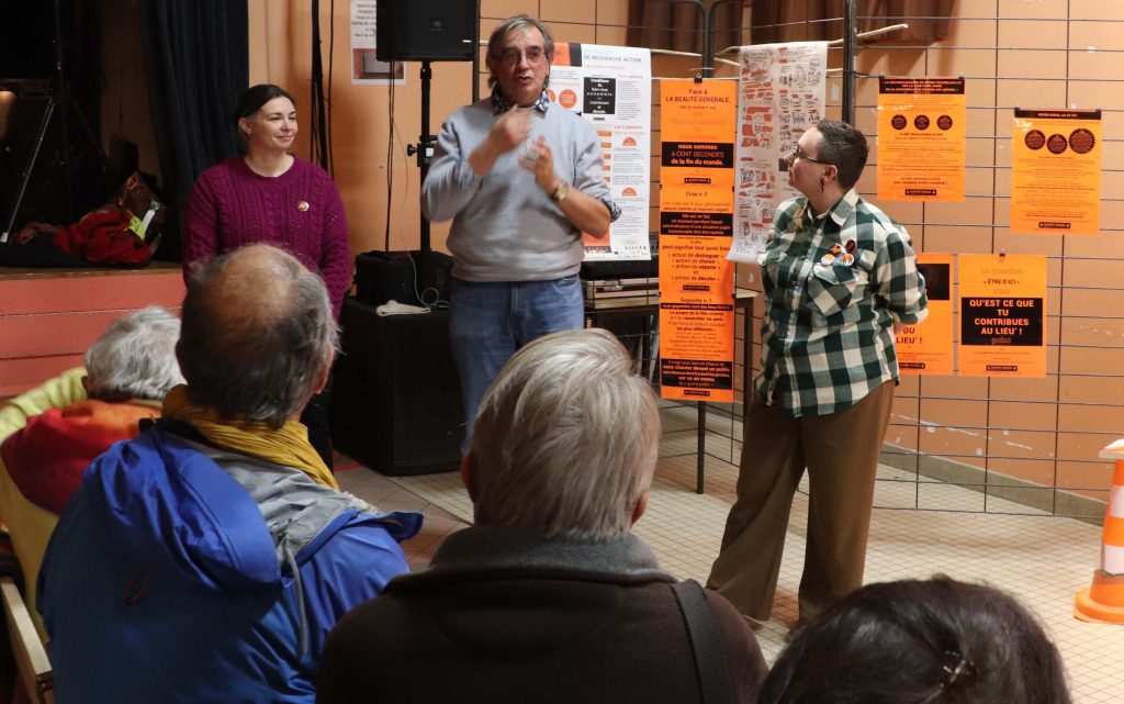 Ouverture de la restitution à Sauxillanges