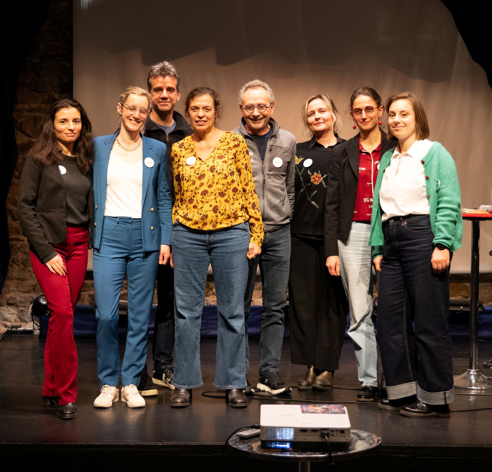 La fine équipe de Tikographie et ses bénévoles