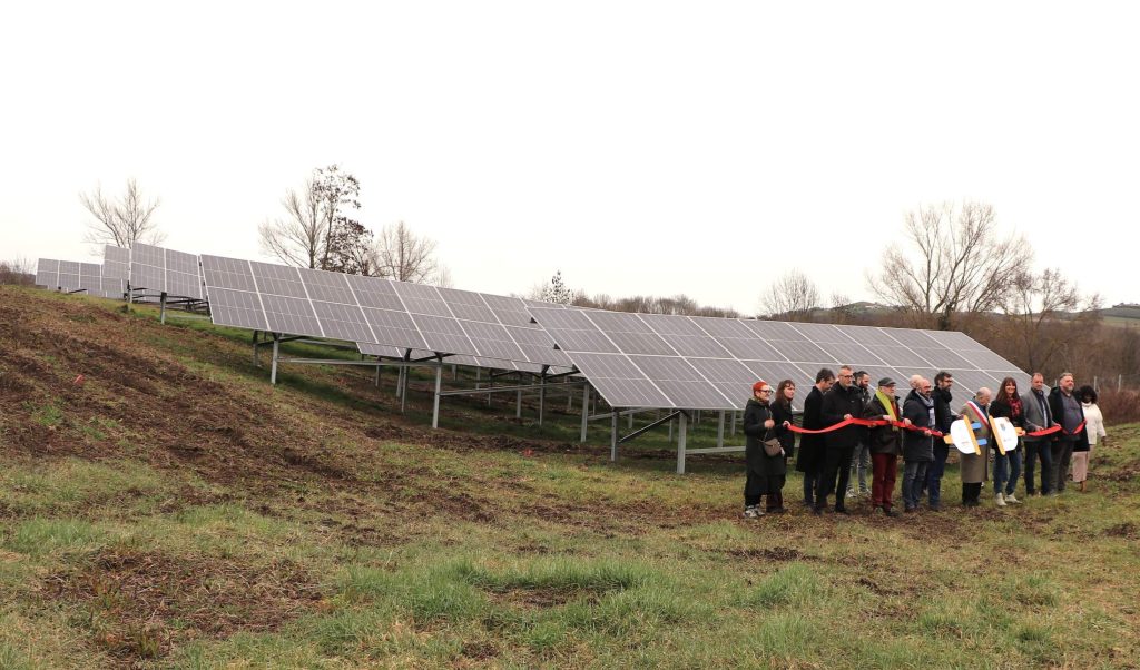 Inauguration de la centrale de Saint-Myon
