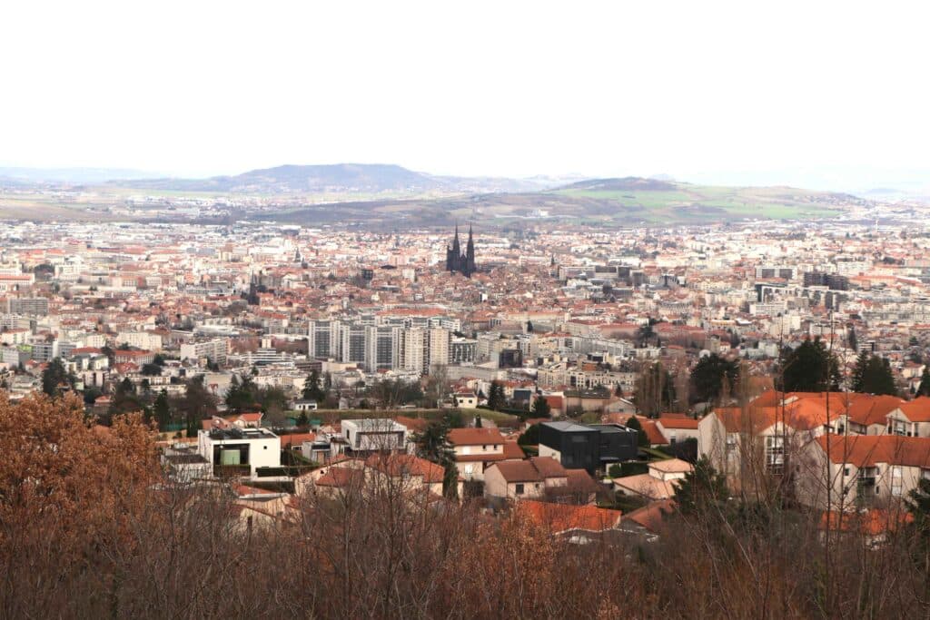Vue de Clermont